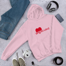 Load image into Gallery viewer, SPREAD LOVE Unisex Hoodie
