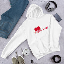 Load image into Gallery viewer, SPREAD LOVE Unisex Hoodie
