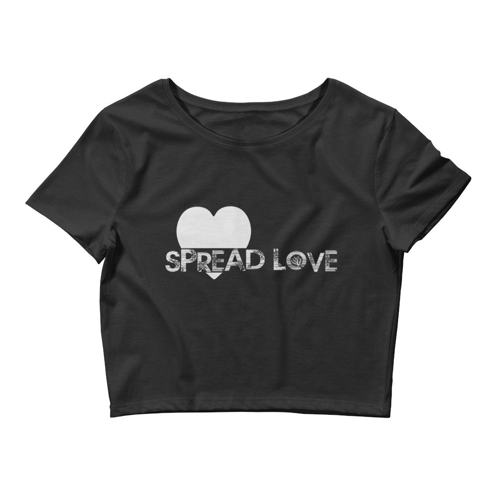 Spread Love Women’s Crop Tee